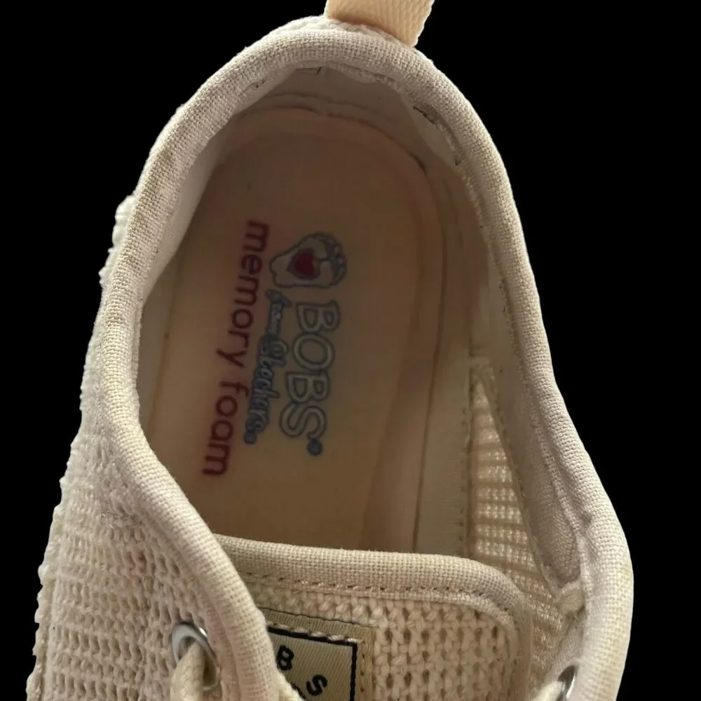 Women's Skechers, BOBS Sesame Cute Height Sneaker SZ/9